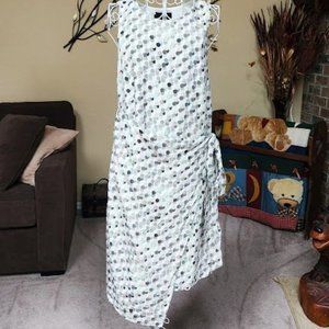 New Mossimo dotted patterned wrap dress sz XS